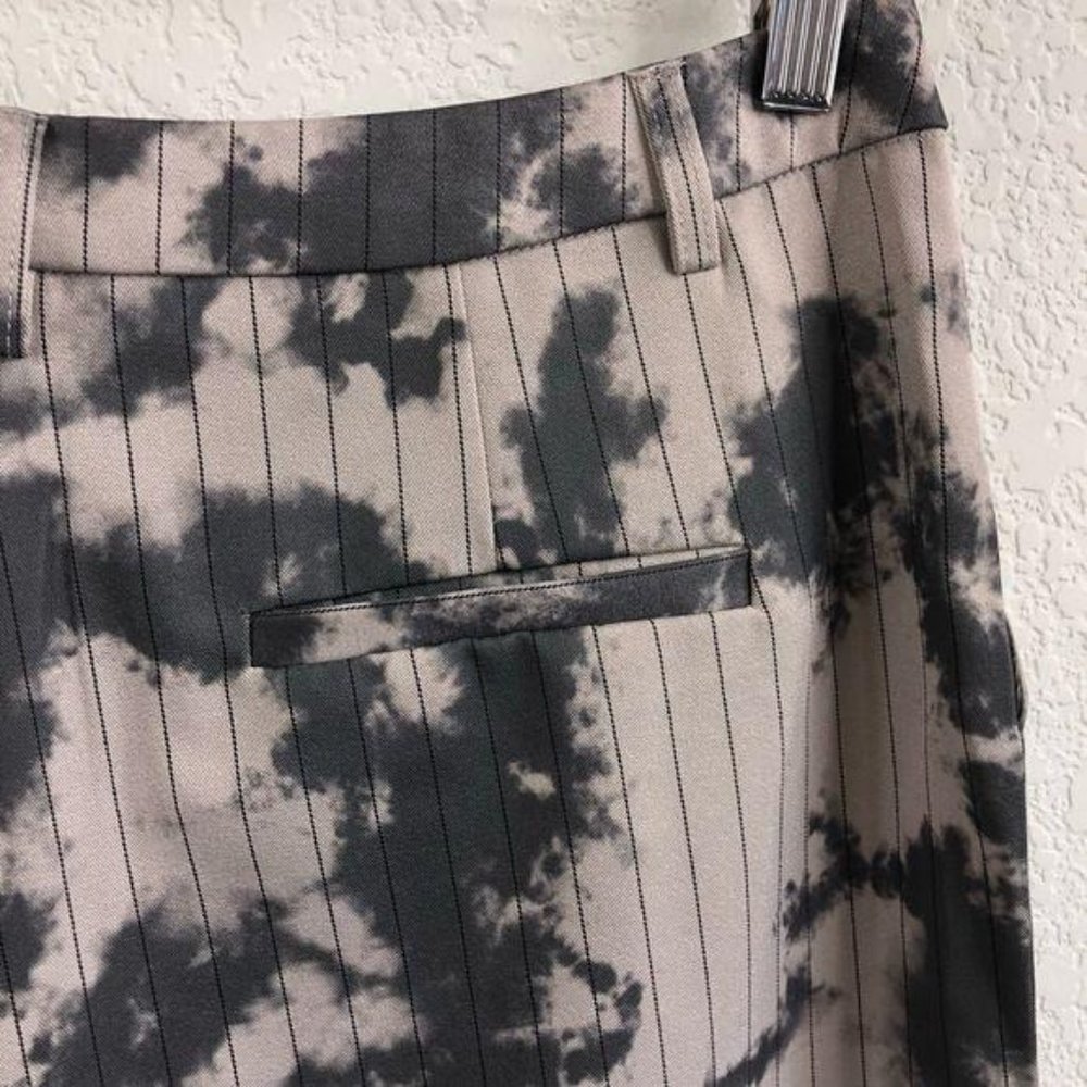 Jaded London Tie Dye Relaxed Wide Leg Pants Pinstripe - Picture 7 of 11
